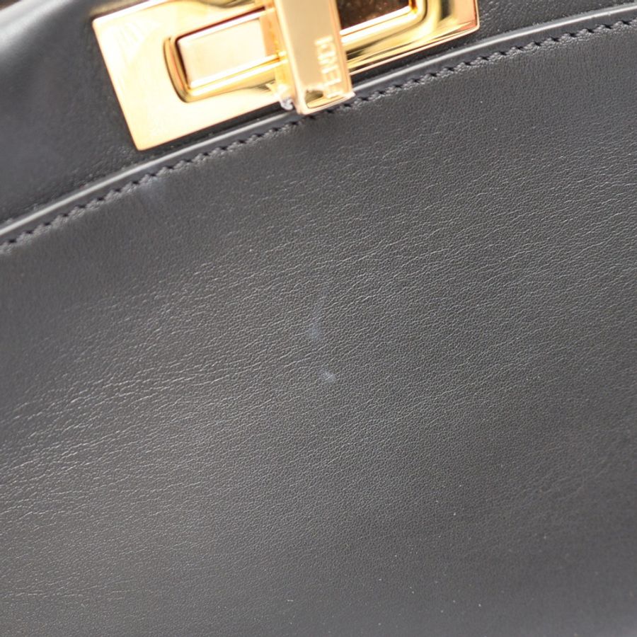 FENDI 芬迪 Peekaboo 兩用包 黑色 牛皮 8BN307 A5AT F14TZ-15