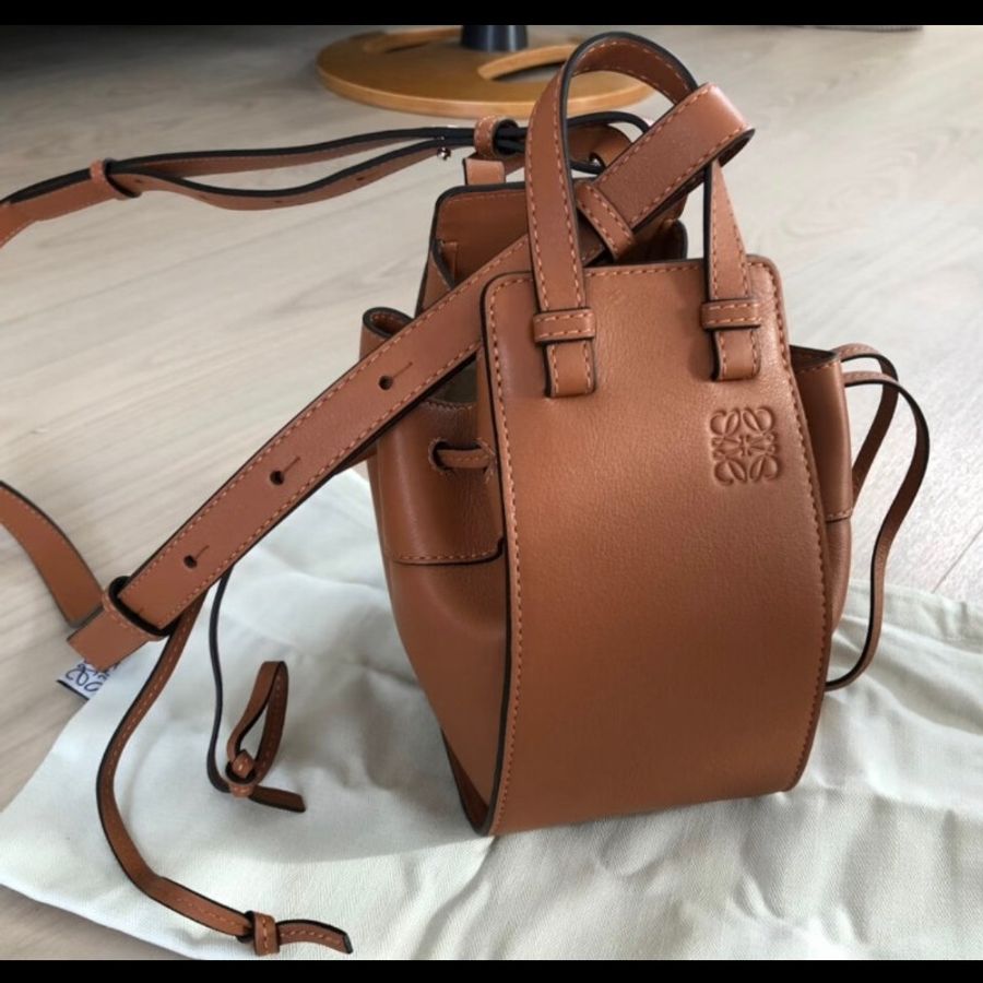 LOEWE羅意威 吊床包mini 棕色 很乾淨 99新✨️-1