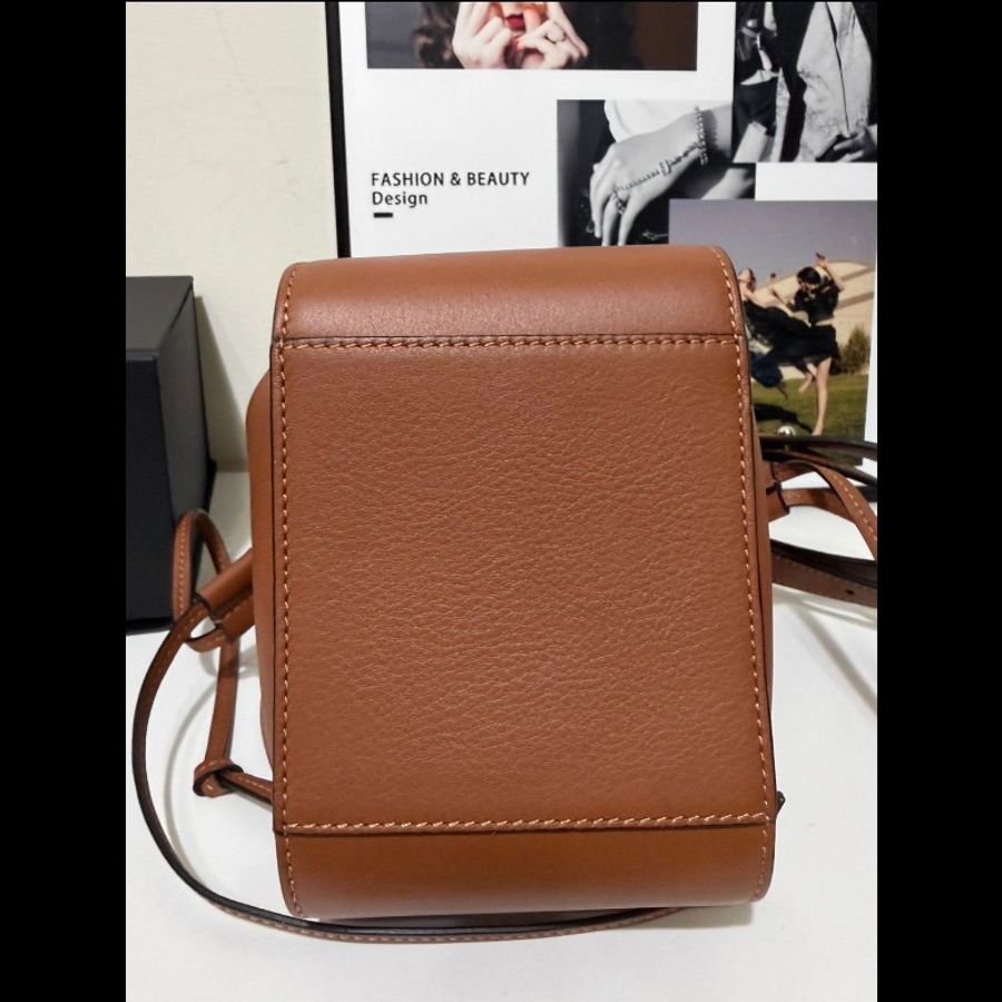 LOEWE羅意威 吊床包mini 棕色 很乾淨 99新✨️-3