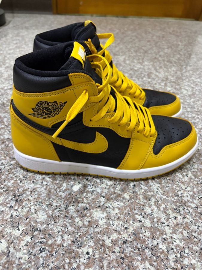 Air Jordan 1 Retro High OG 黃黑 US10-0