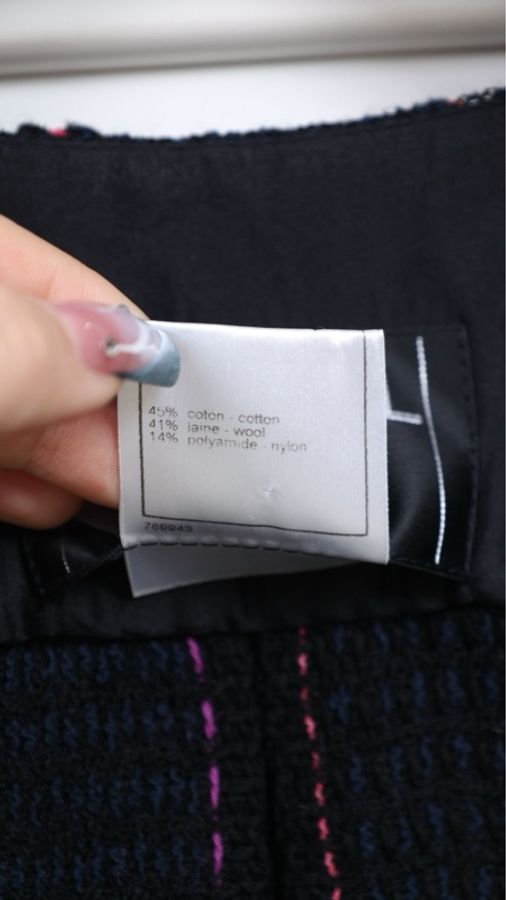 Chanel 07年度假系列秀款深蓝色红白滚边上衣外套-30