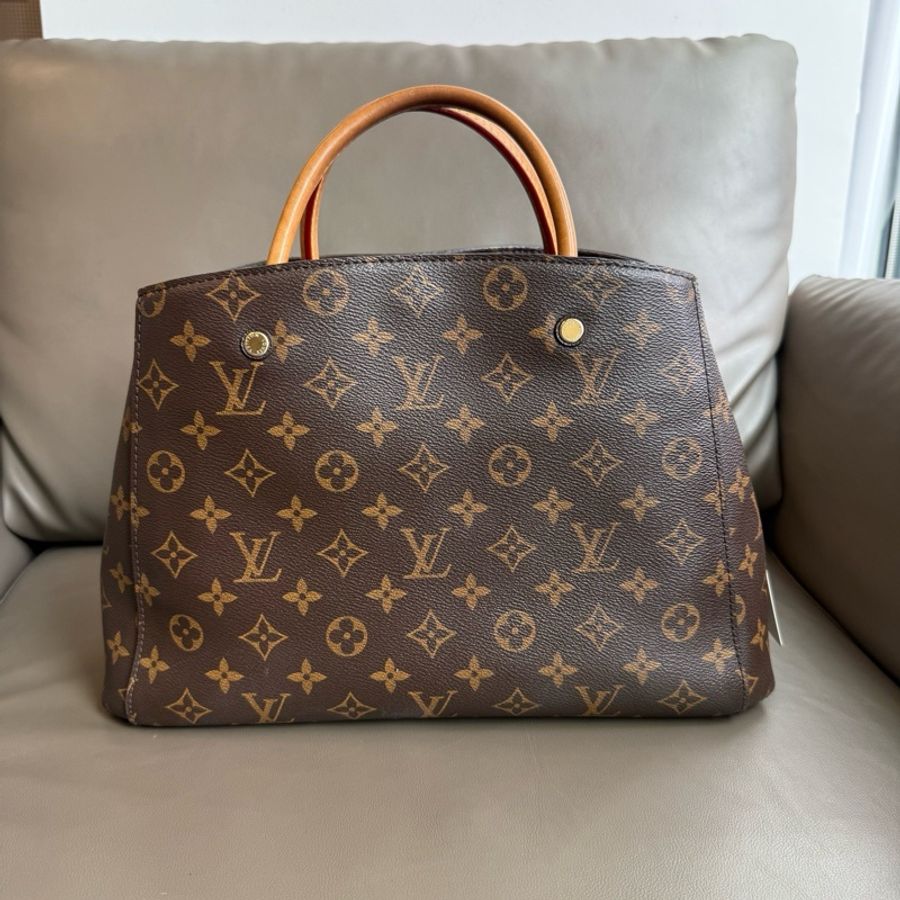 路易威登/Louis Vuitton Montaigne蒙田中號 經典老花-1