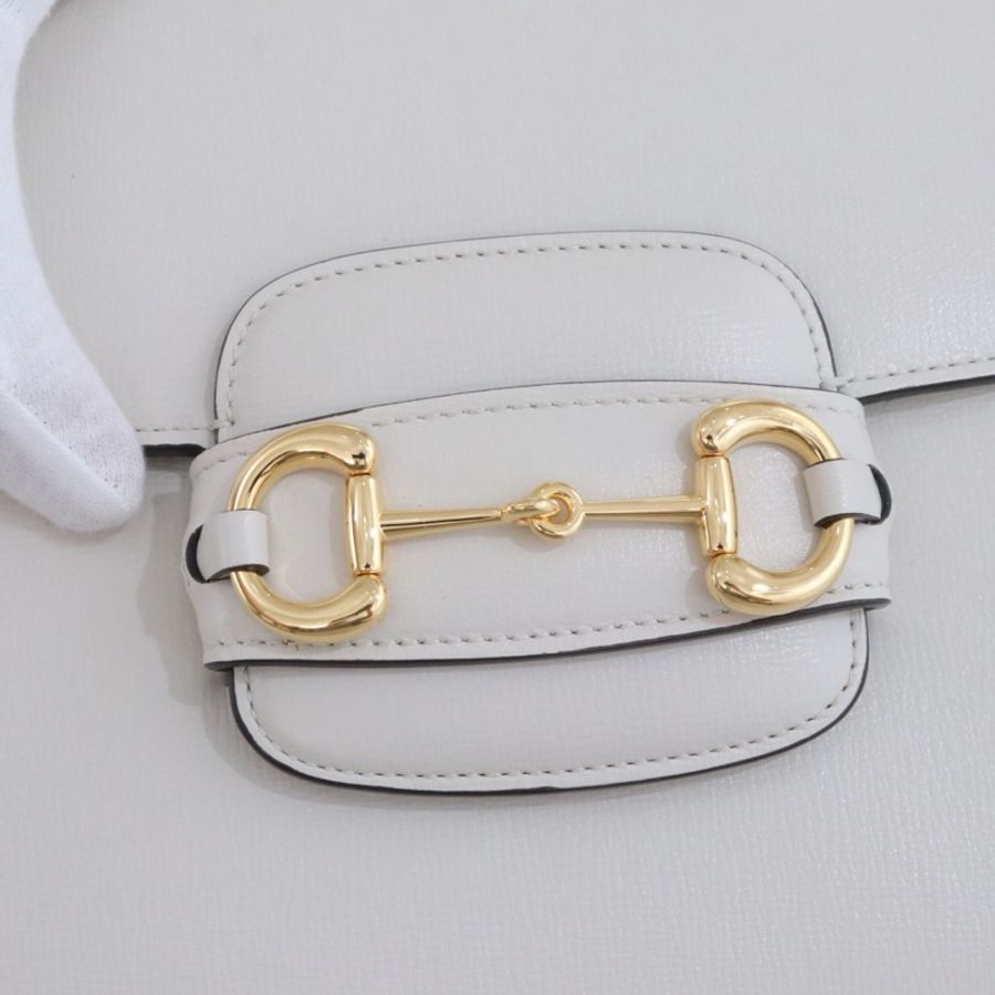 Gucci 古馳 Horsebit 1955中號馬鞍包女包-5
