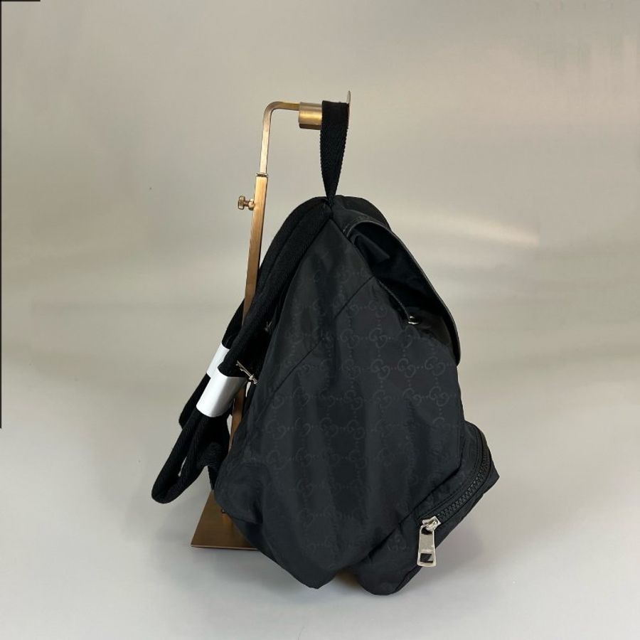 GUCCI 510343 黑尼龍後背包-2