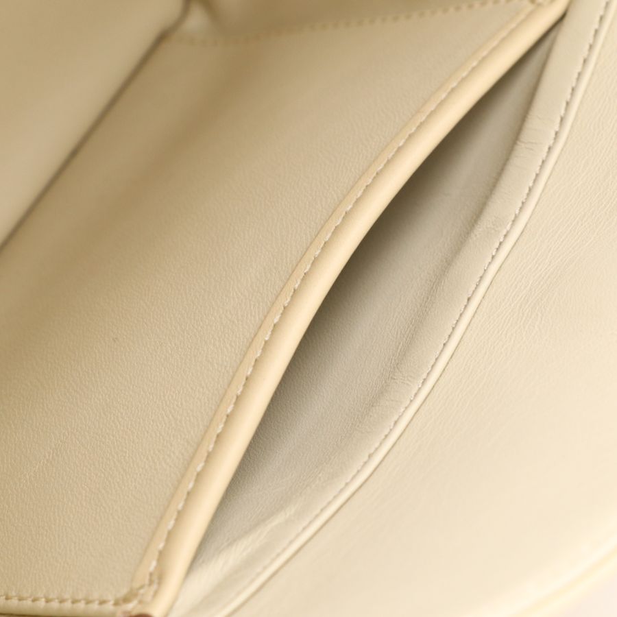 Tod's 經典 T Timeless T-Box 溫柔米色 皮革 金釦 兩用手提包 腋下包 肩背包-22
