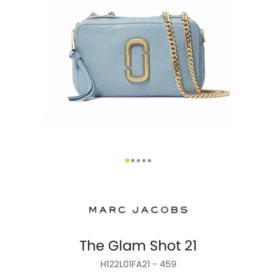 Marc Jacobs The Glam Shot 21 鏈條相機包 全新-0