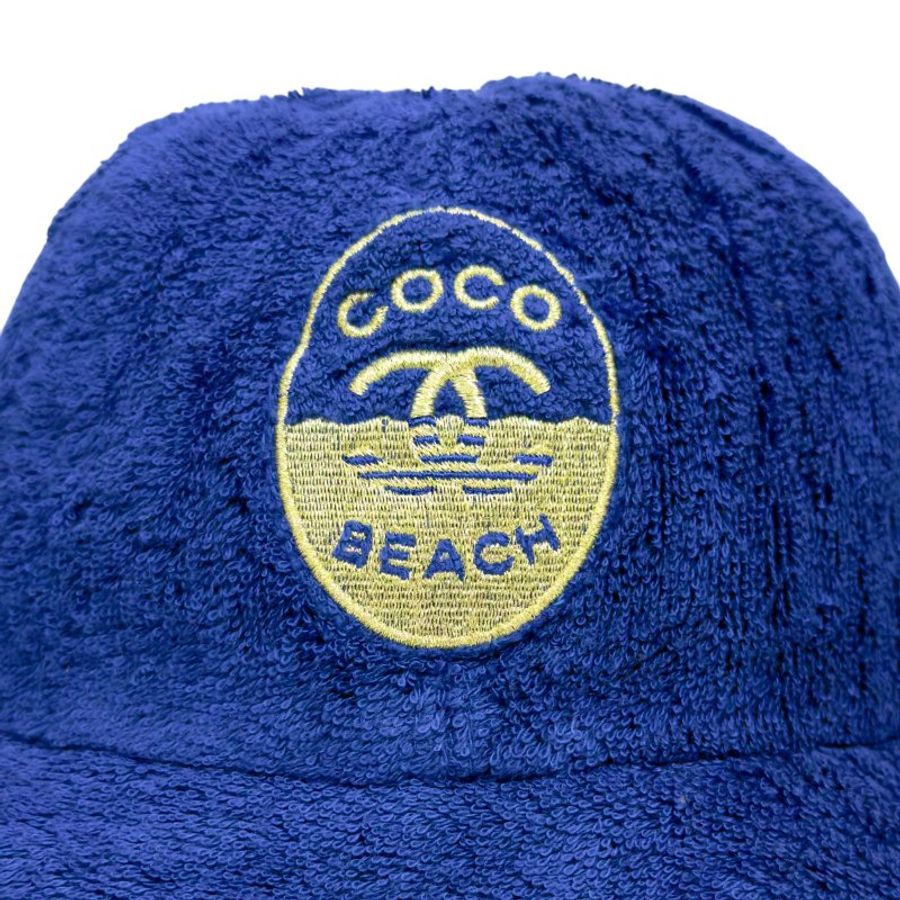 CHANEL CC Coco Beach 漁夫帽-1