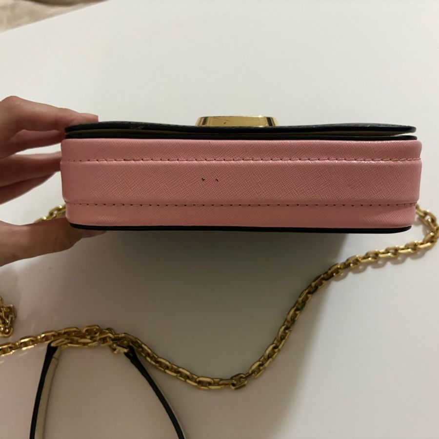 Marc Jacobs 黑粉拼色相機包-2