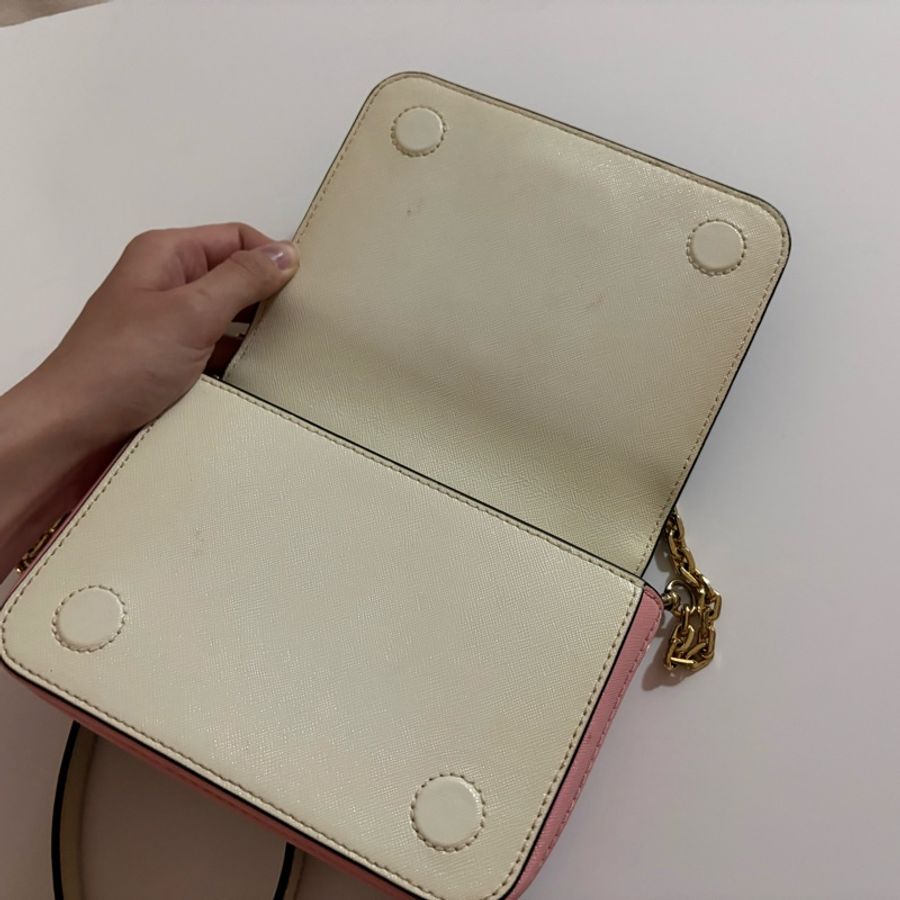 Marc Jacobs 黑粉拼色相機包-4