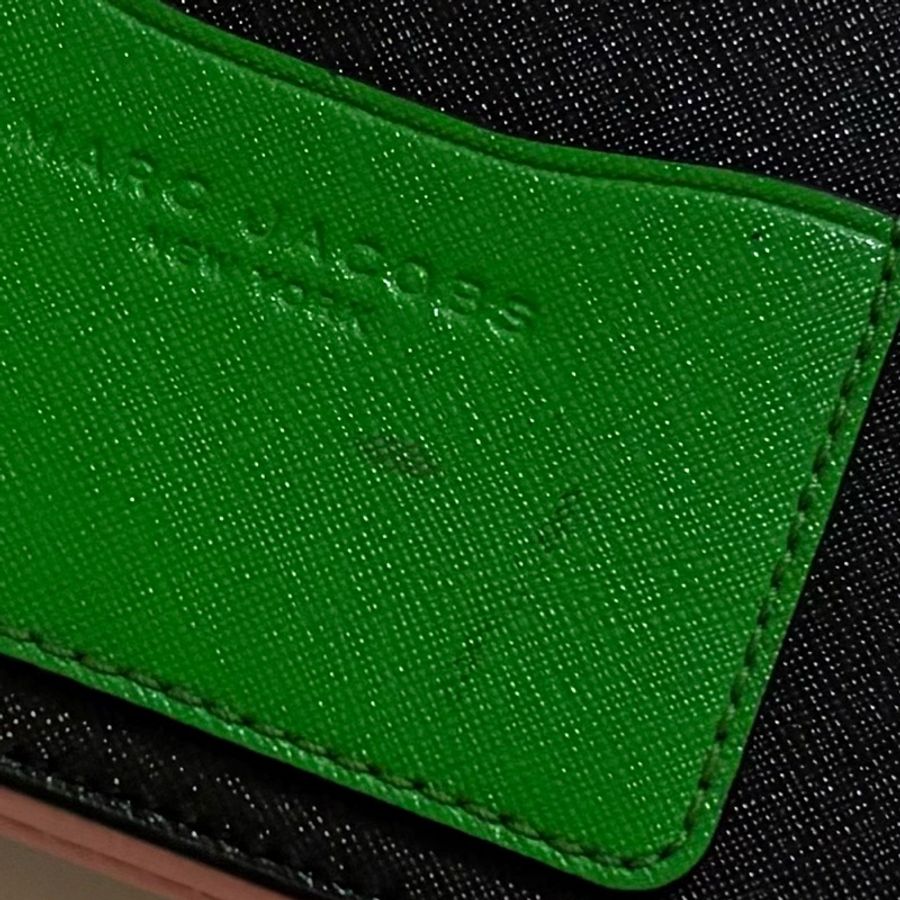 Marc Jacobs 黑粉拼色相機包-8