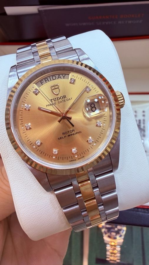 帝舵/Tudor 王子星期日曆型 m76213-0011 自動上鏈  鋼表殼 36毫米-5