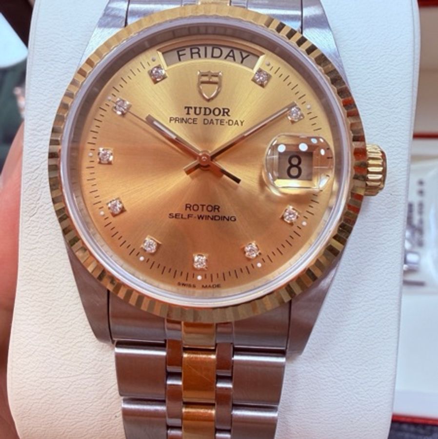 帝舵/Tudor 王子星期日曆型 m76213-0011 自動上鏈  鋼表殼 36毫米-10