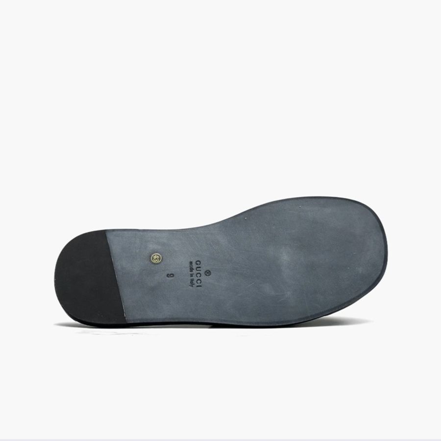 Gucci • 經典大Logo男款黑色拖鞋 全新🈶原廠盒裝-6