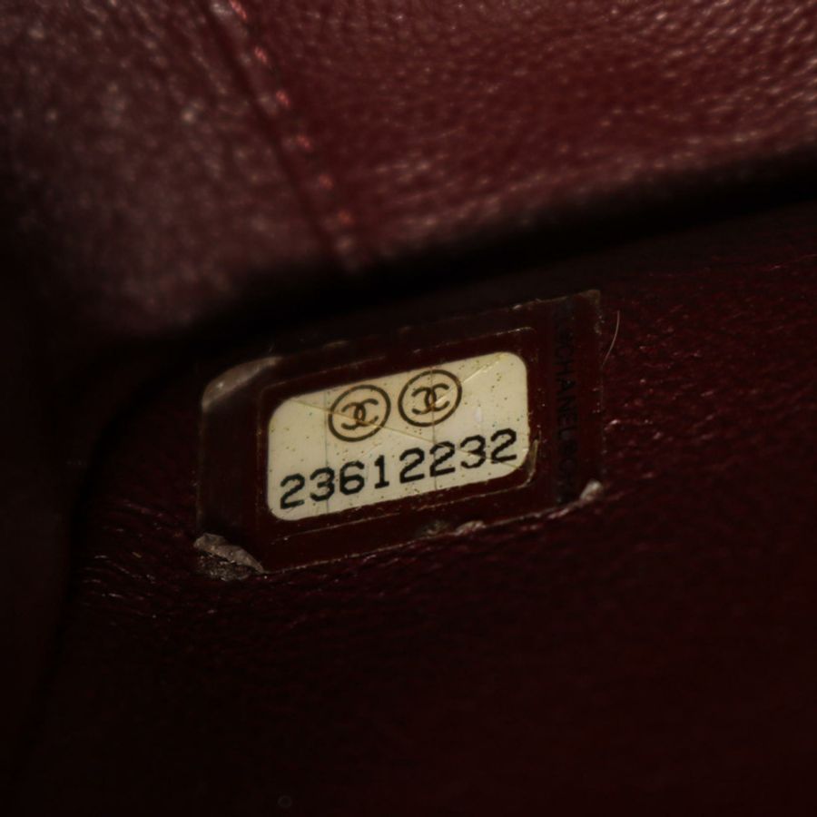 香奈兒 (CHANEL) 商務系列鏈條斜背包 A93750 黑色皮革金色五金二手-5