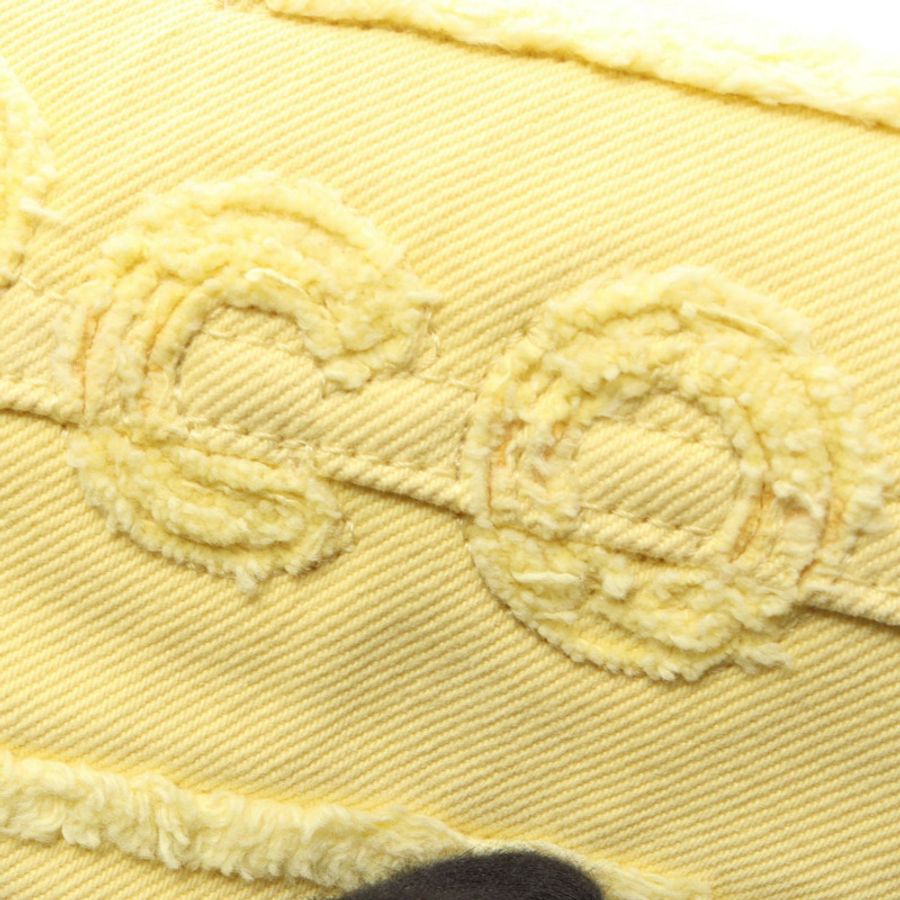 香奈兒 COCO 鏈條肩挎包 AS1595 牛仔黃 GHW 二手 CC-6