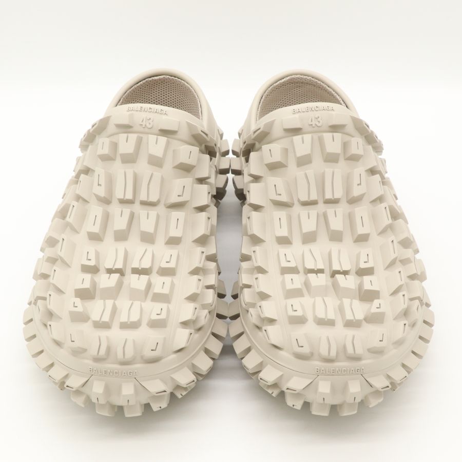 EU43|Balenciaga 巴黎世家 輪胎鞋 米色 Bouncer Clog-3