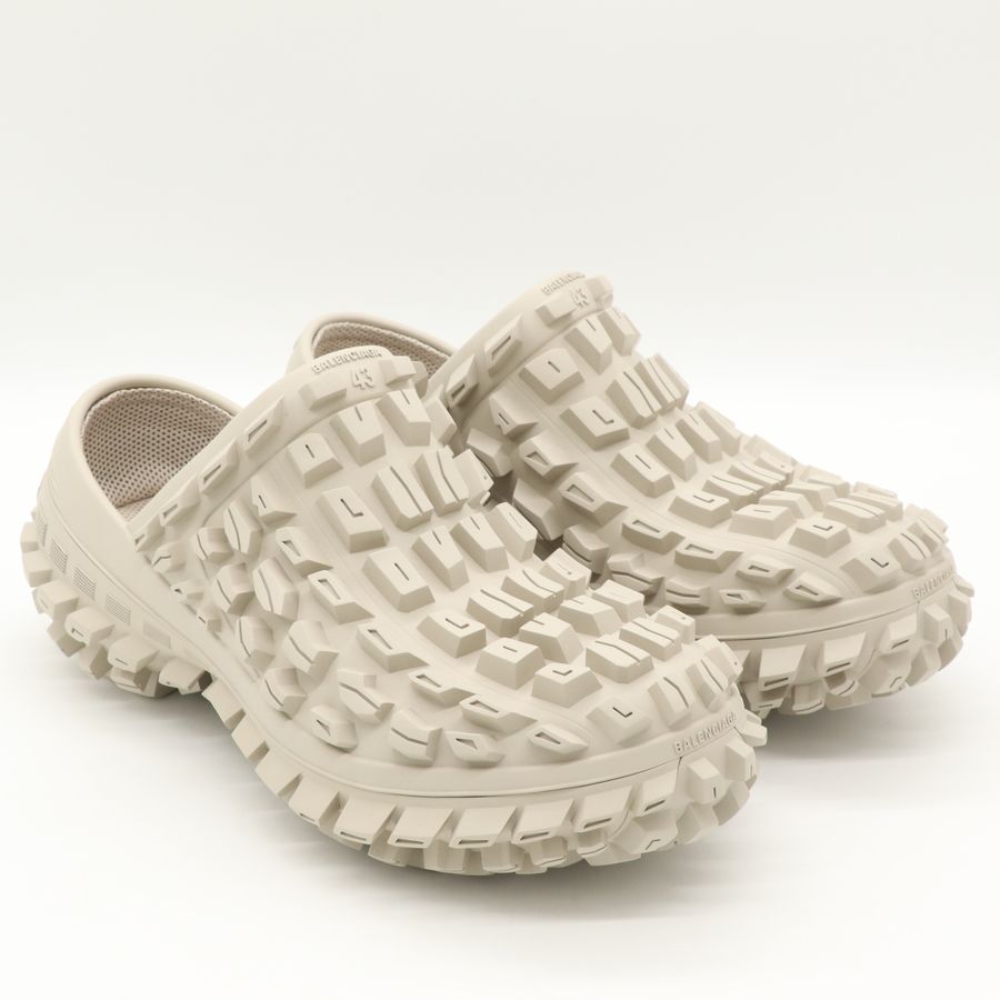 EU43|Balenciaga 巴黎世家 輪胎鞋 米色 Bouncer Clog-4