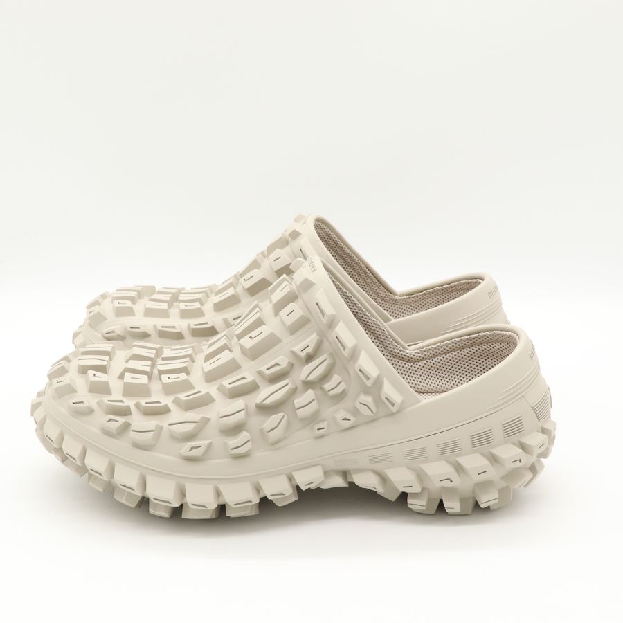 EU43|Balenciaga 巴黎世家 輪胎鞋 米色 Bouncer Clog-10