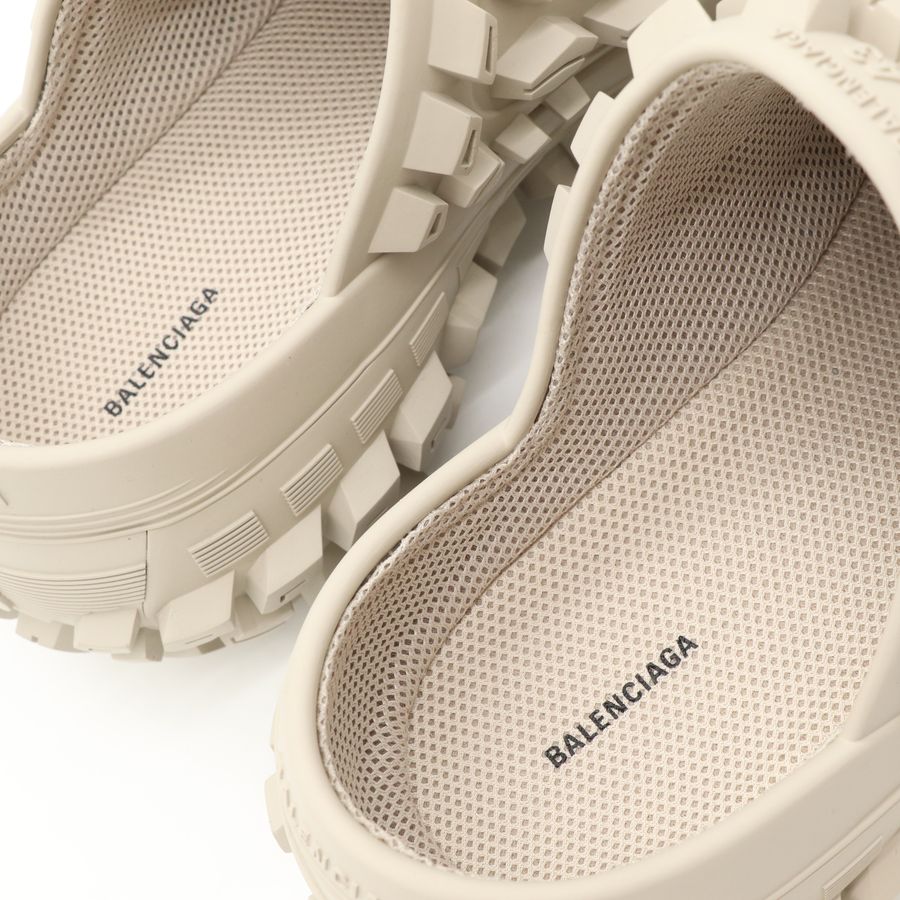 EU43|Balenciaga 巴黎世家 輪胎鞋 米色 Bouncer Clog-12