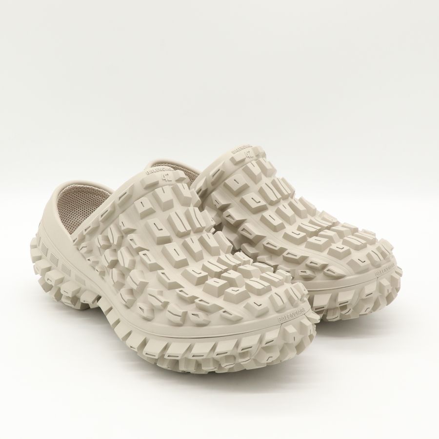 EU42|Balenciaga 巴黎世家 輪胎鞋 米色 Bouncer Clog-4