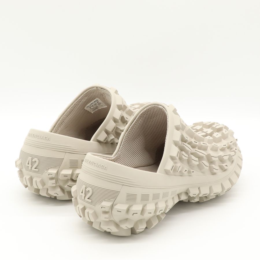 EU42|Balenciaga 巴黎世家 輪胎鞋 米色 Bouncer Clog-7
