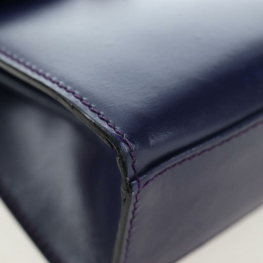 【日本直送】CELINE 手提包 皮革 2way 紫色金色 正品 191842V-15
