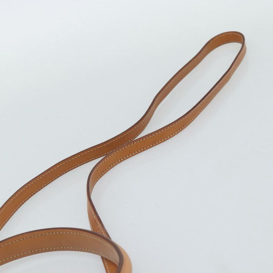 【日本直送】CELINE Macadam帆布圓形手袋 PVC皮革 2way Brown Gold Auth BSZ648V-14
