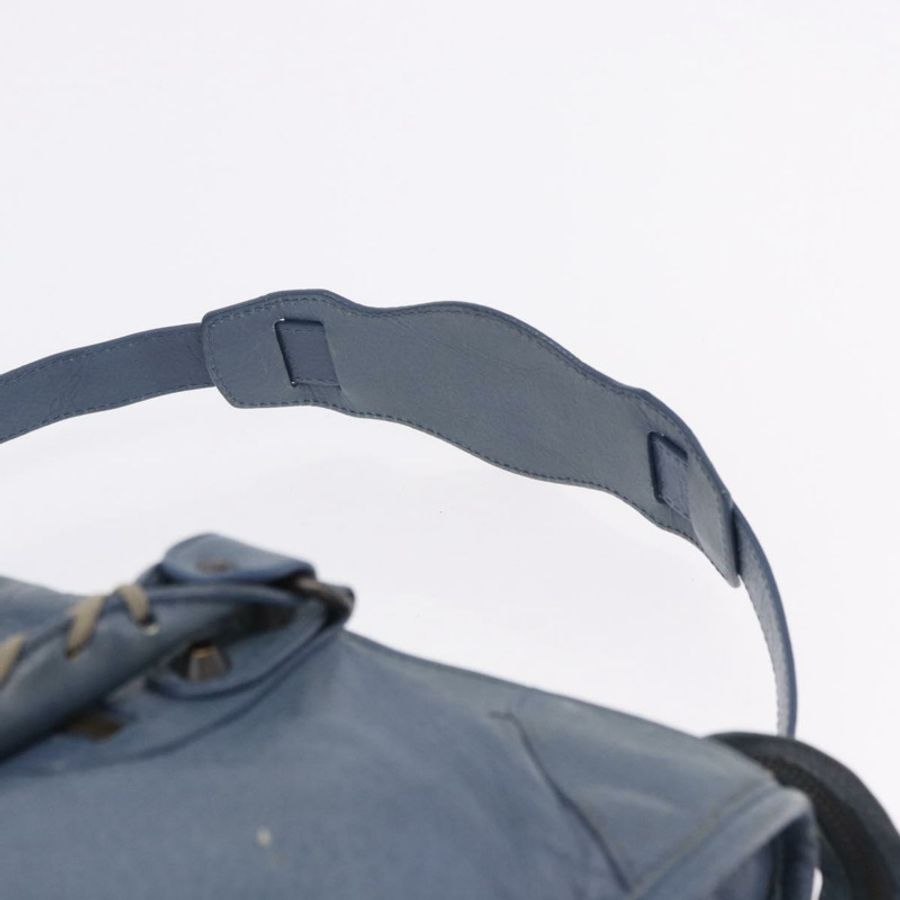 【日本直送】BALENCIAGA 城市手提包 皮革 兩用 藍色 115748 正品 193079V-14