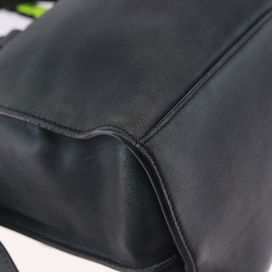【日本直送】BALENCIAGA Le City 手提包 皮革 海軍藍 銀色 684907 正品 ka5367SAM-16