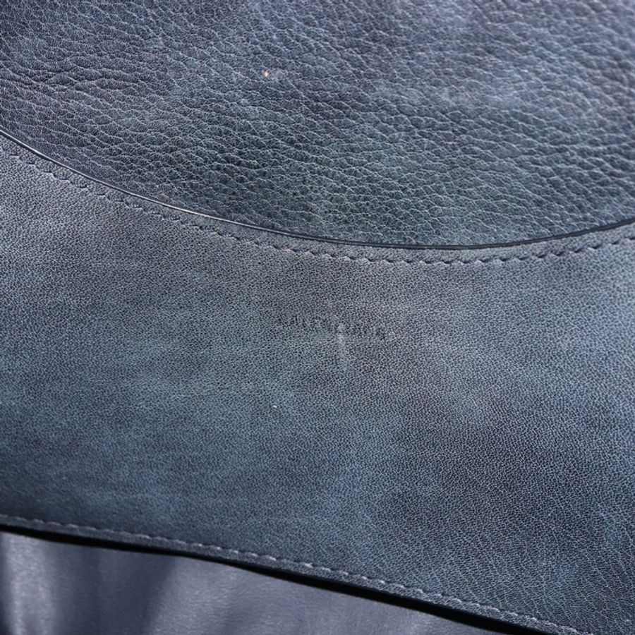 【日本直送】BALENCIAGA Le City 手提包 皮革 海軍藍 銀色 684907 正品 ka5367SAM-20