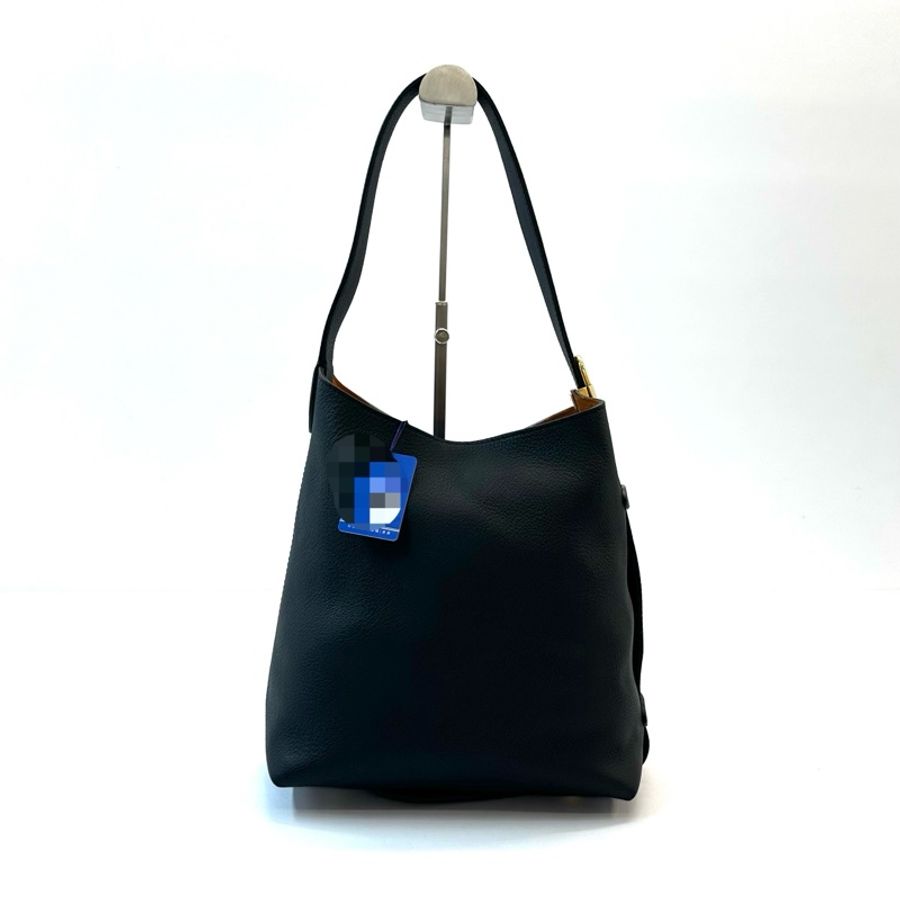 Louis Vuitton 路易威登 low key hobo黑金牛皮壓紋子母水桶包 小號 配件:子袋-1