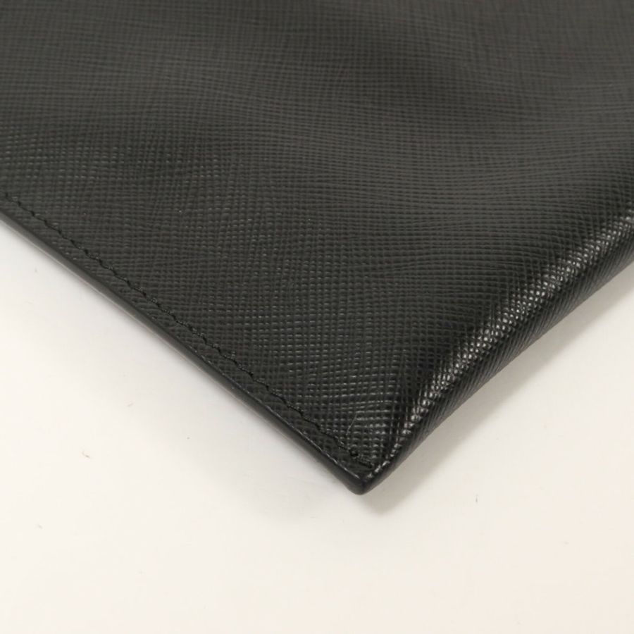 PRADA Saffiano皮革Pouch bag手拿包-14