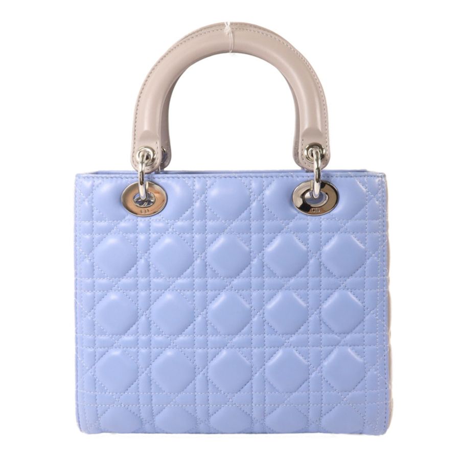 Dior 羊皮皮革Lady Dior Medium手挽肩背兩用袋-1