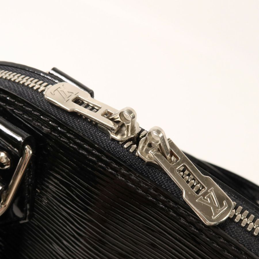 LOUIS VUITTON Epi Electric Alma BB銀扣手挽肩背兩用袋-8