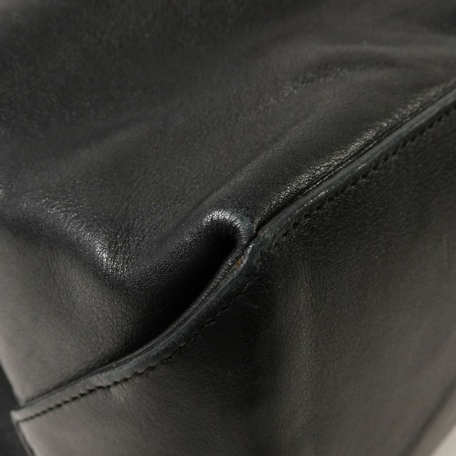 CHANEL 牛皮皮革Essential Logo Leather Tote Bag肩背袋-13