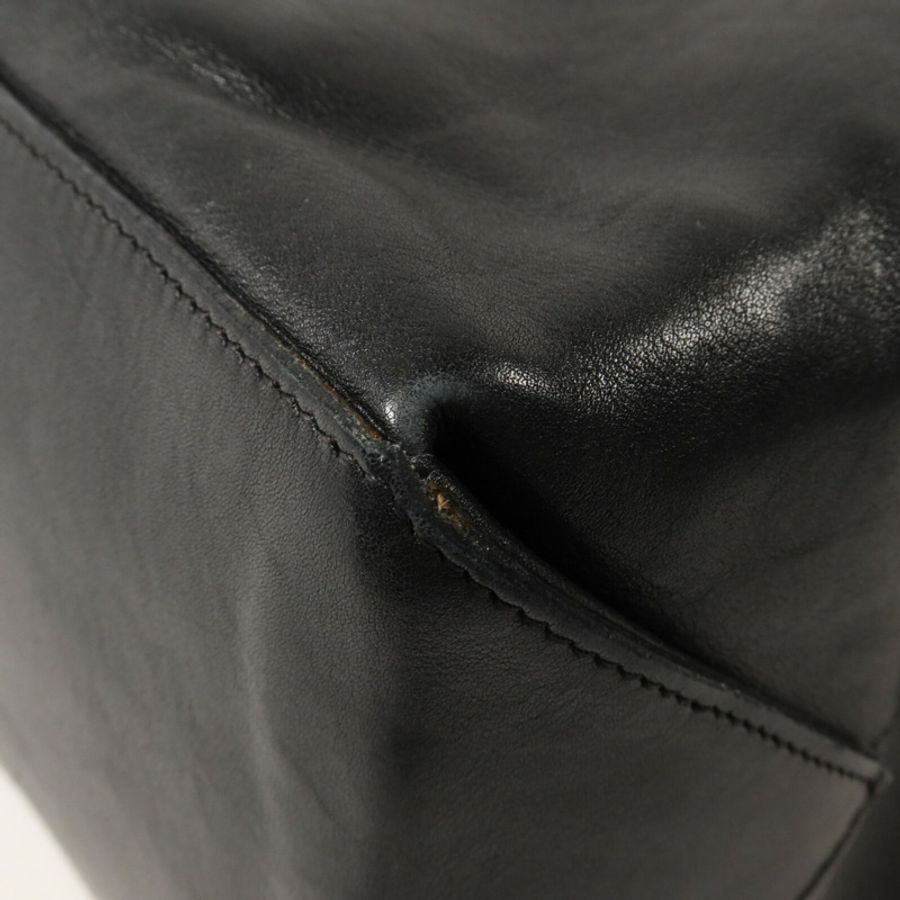 CHANEL 牛皮皮革Essential Logo Leather Tote Bag肩背袋-14