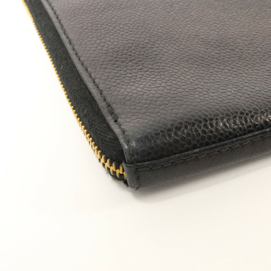 CHANEL 牛皮皮革Vintage Clutch手拿包-13