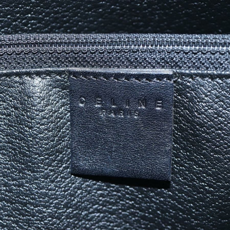 【日本直送】CELINE Macadam帆布手提包 PVC皮革 黑色 金色 正品 191816V-21