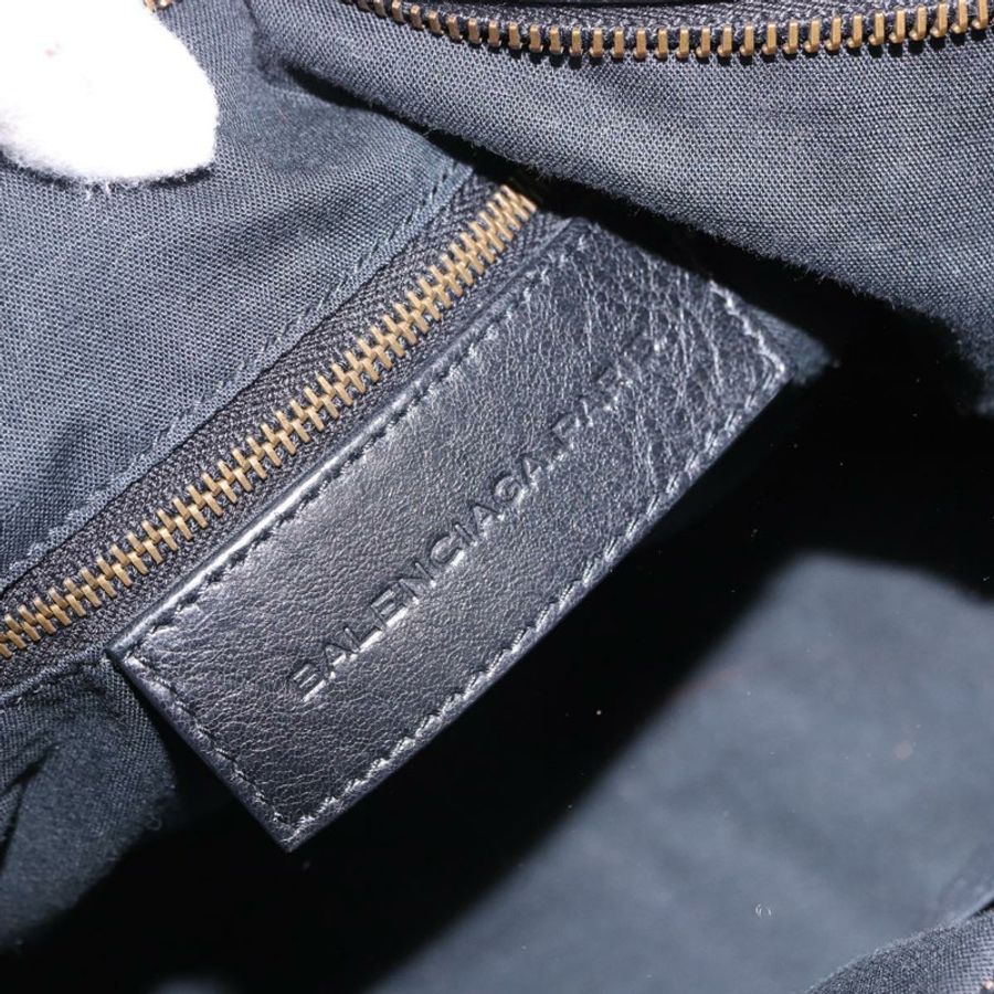 【日本直送】BALENCIAGA Vero 手提包 黑色皮革 235216 正品 am12018SM-18