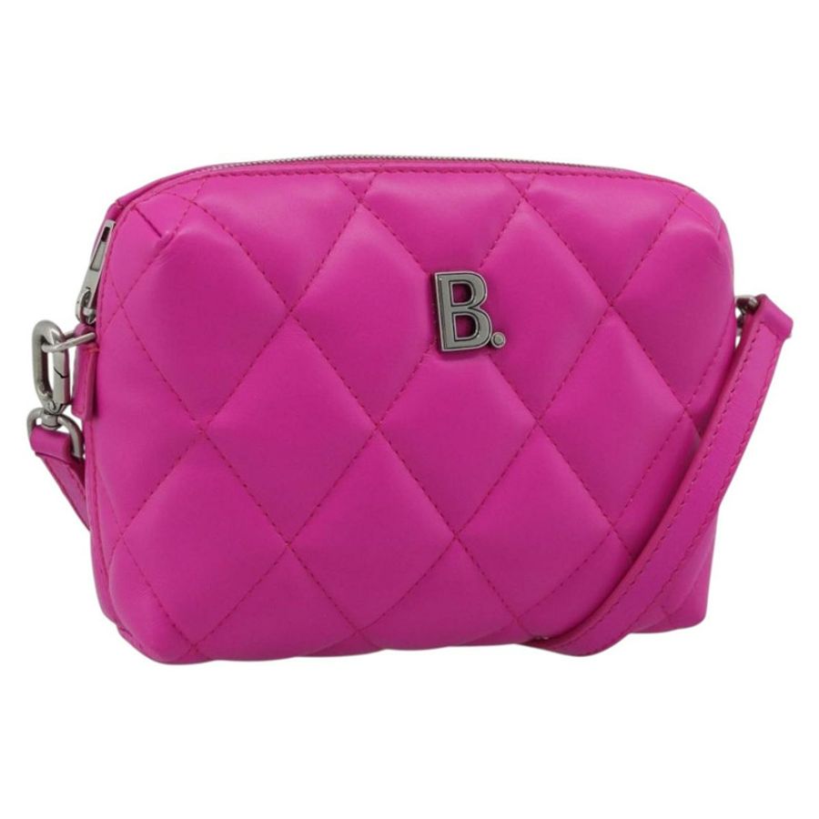 【日本直送】BALENCIAGA 紫色銀色皮革肩背包 618080 正品 ka5373V-0