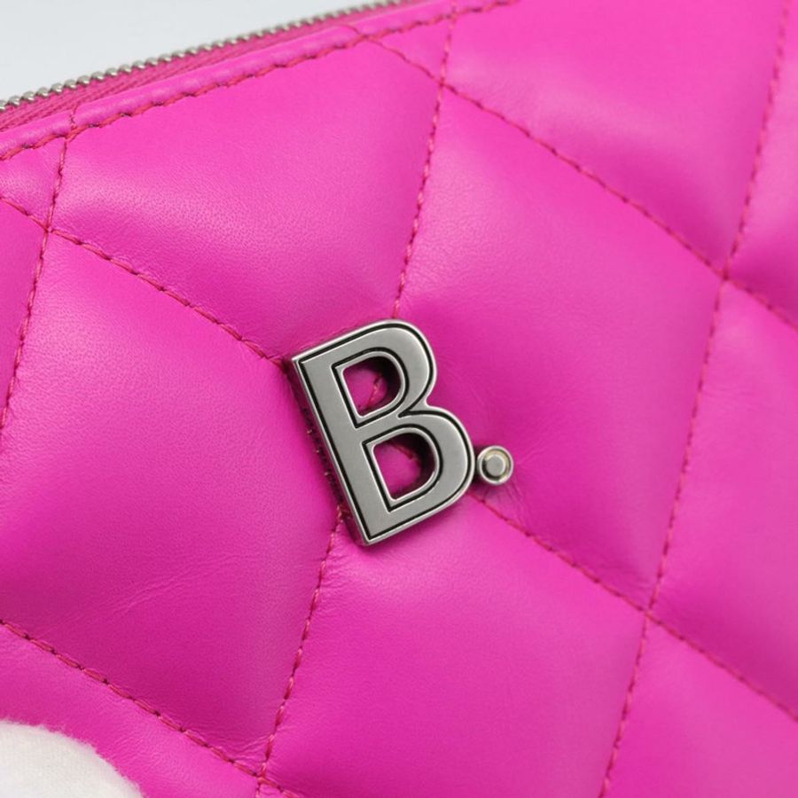 【日本直送】BALENCIAGA 紫色銀色皮革肩背包 618080 正品 ka5373V-17