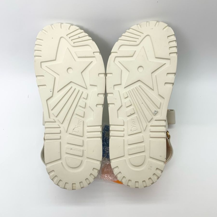 99新 迪奧Dior白色涼鞋37碼 僅穿一次-5