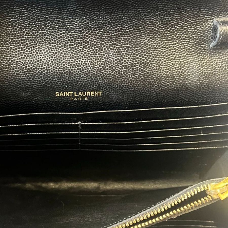 YSL 377826 黑金魚子醬WOC包-8