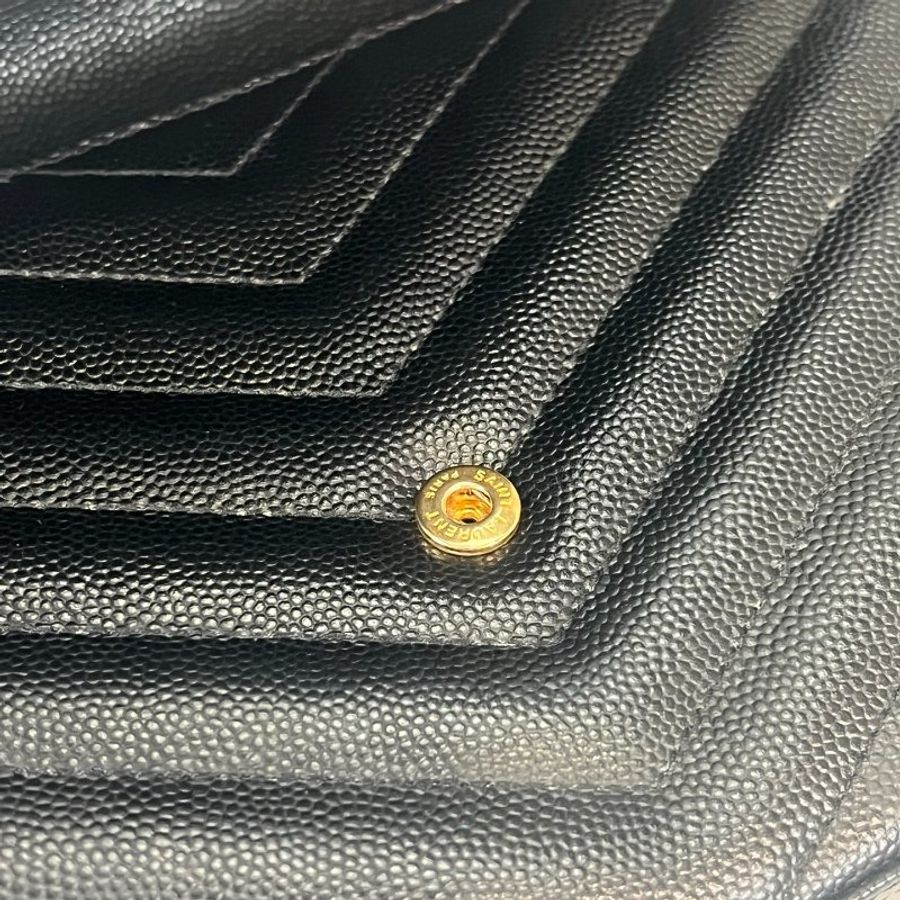 YSL 377826 黑金魚子醬WOC包-9