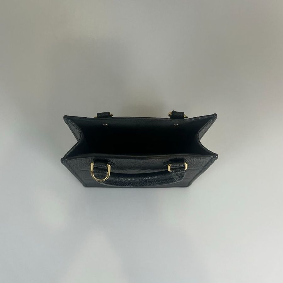 LV M81417/晶片款 黑壓紋琴譜包 MINI-4