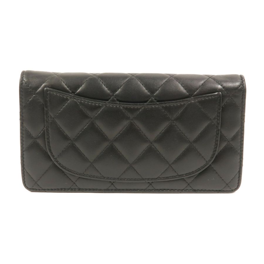 CHANEL 羊皮皮革Long Wallet長錢包-1