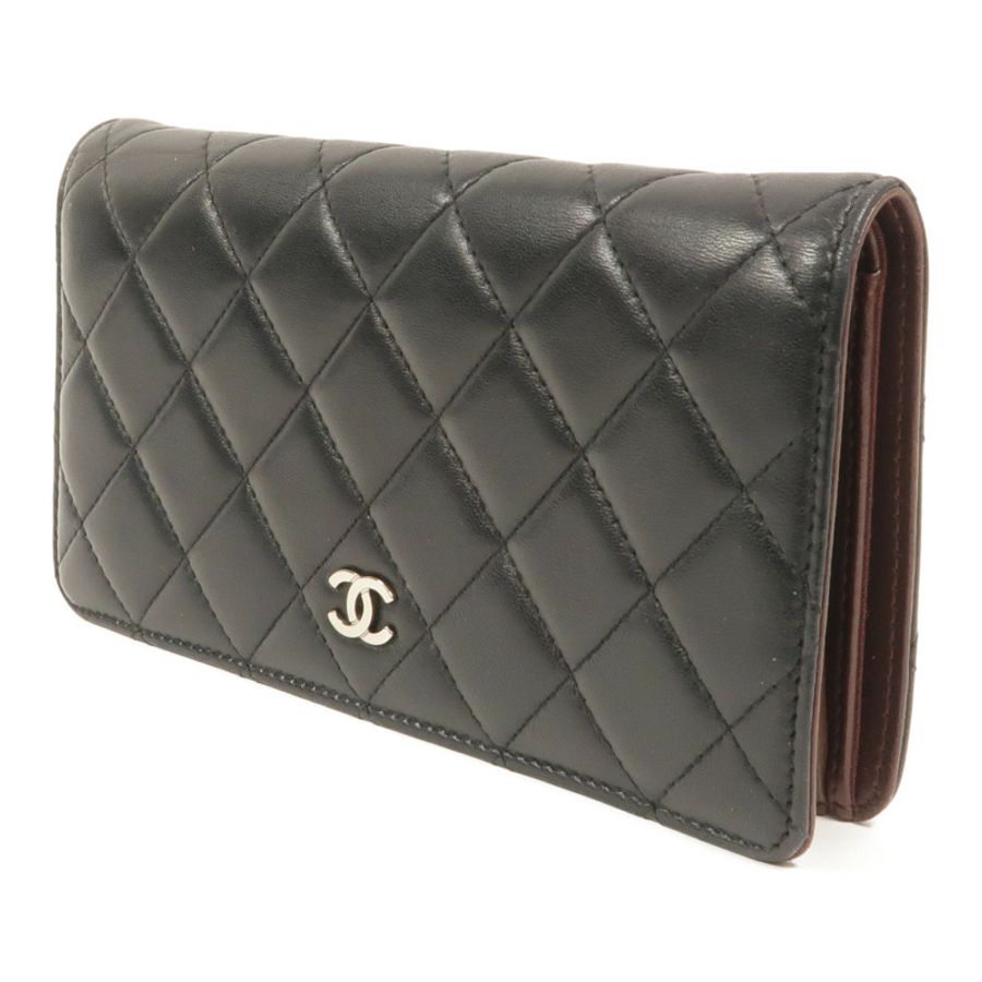 CHANEL 羊皮皮革Long Wallet長錢包-2