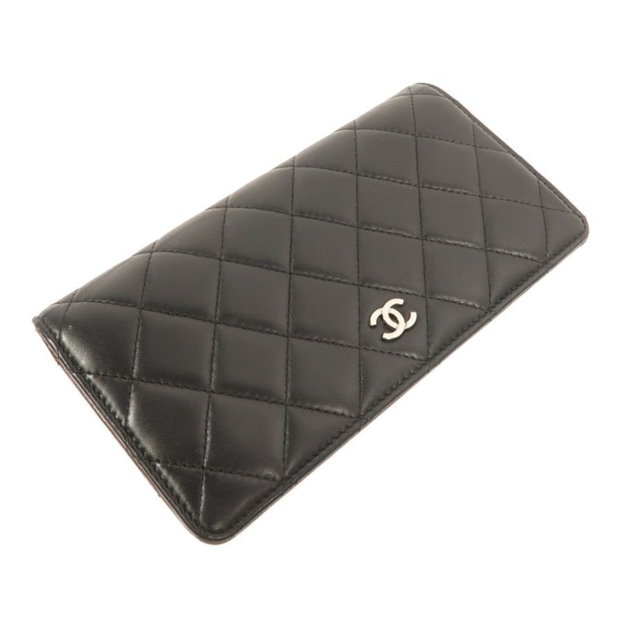 CHANEL 羊皮皮革Long Wallet長錢包-4