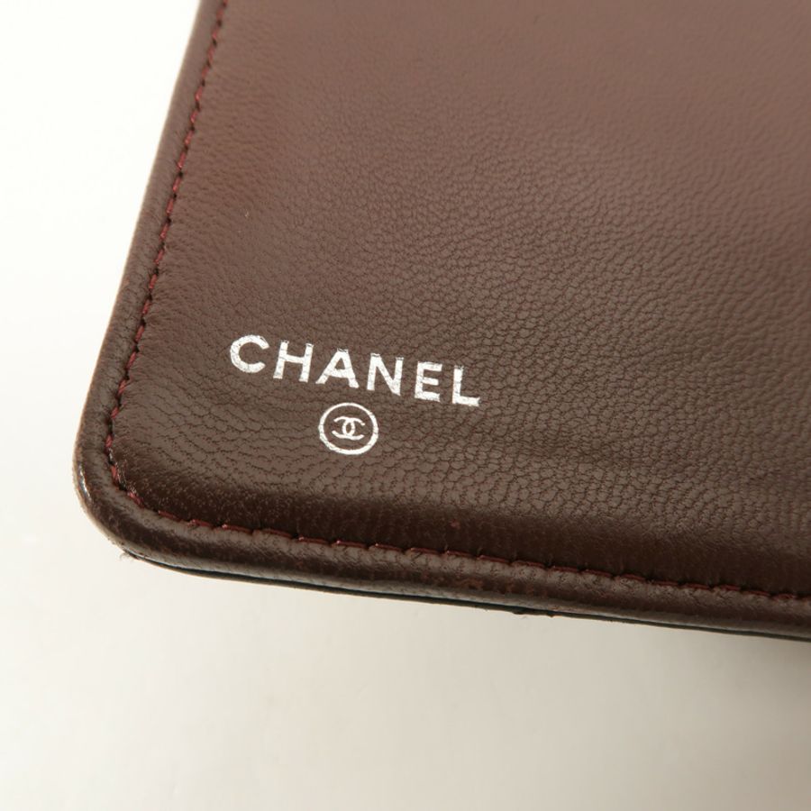 CHANEL 羊皮皮革Long Wallet長錢包-8