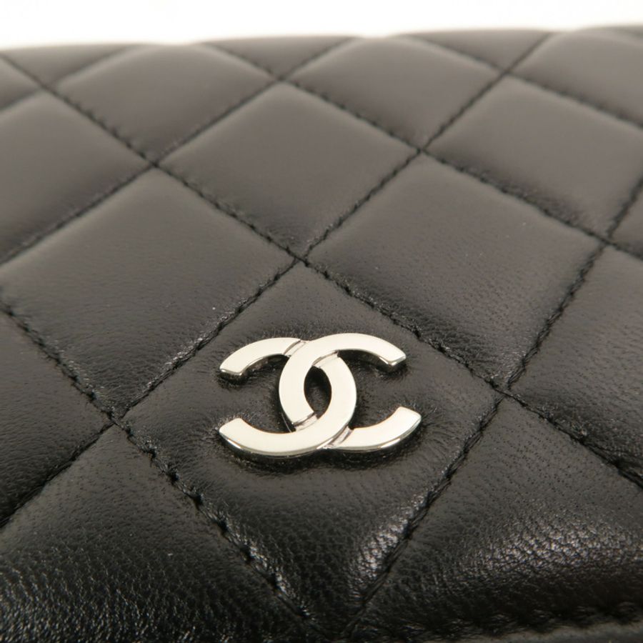 CHANEL 羊皮皮革Long Wallet長錢包-10
